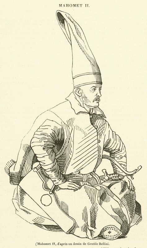 Mahomet II (نقش) بواسطة المدرسة الفرنسية