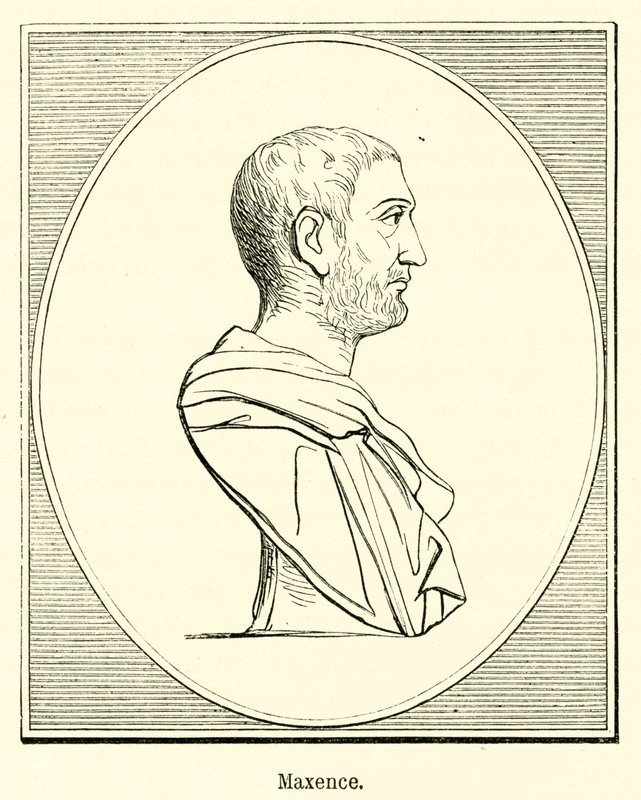 Maxence (engraving) بواسطة المدرسة الفرنسية