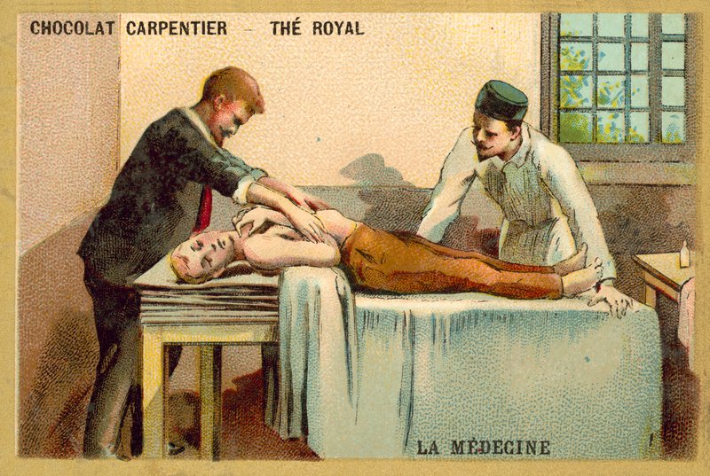الطب (كروموليثو) بواسطة المدرسة الفرنسية