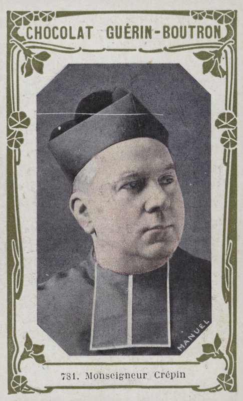 Monseigneur Crepin (صورة ملونة) بواسطة المدرسة الفرنسية