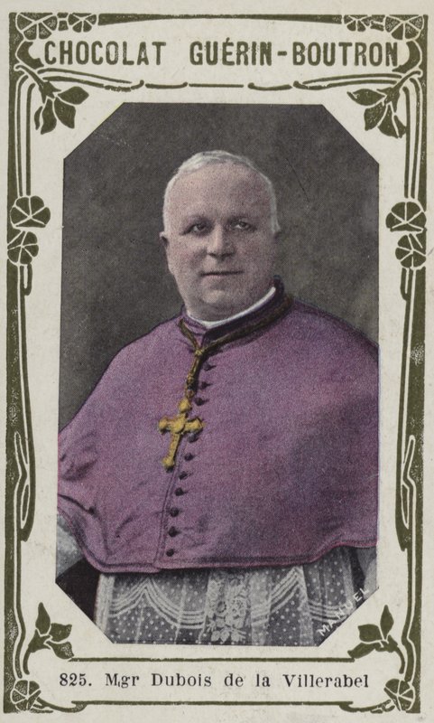 Monseigneur Dubois de la Villerabel (صورة ملونة) بواسطة المدرسة الفرنسية