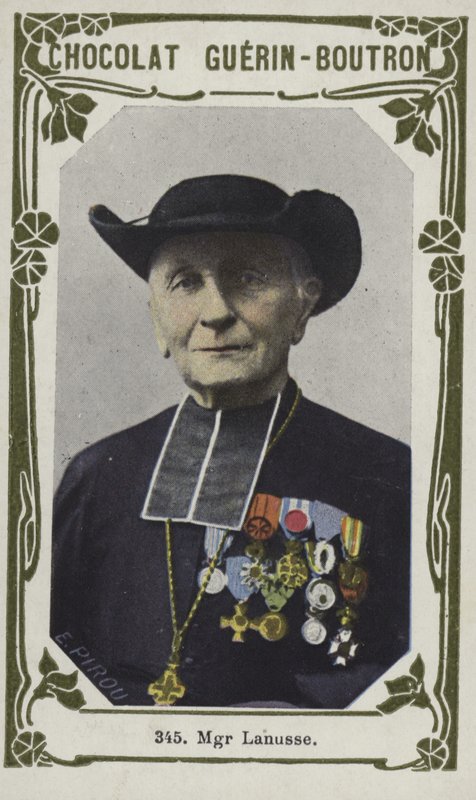 Monseigneur Lanusse (صورة ملونة) بواسطة المدرسة الفرنسية