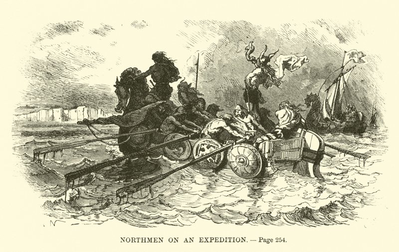 Northmen في رحلة استكشافية بواسطة المدرسة الفرنسية