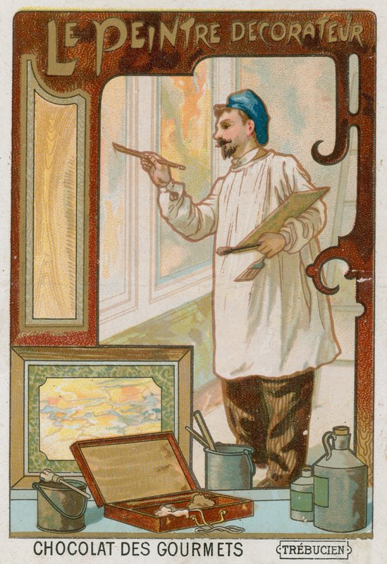 رسام و مصمم بواسطة المدرسة الفرنسية