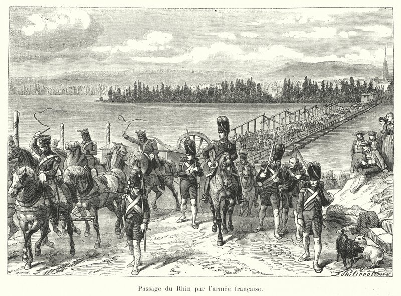 Passage du Rhin par l