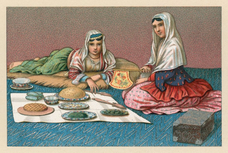 زي فارس بواسطة المدرسة الفرنسية