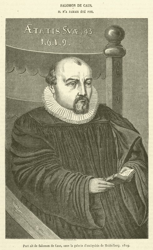 Port ait de Salomon de Caus, dans la galerie d