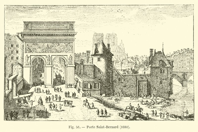 بورت سانت برنارد ، 1680 بواسطة المدرسة الفرنسية