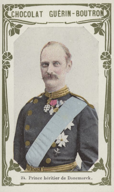 الأمير Heritier de Danemarck (صورة ملونة) بواسطة المدرسة الفرنسية