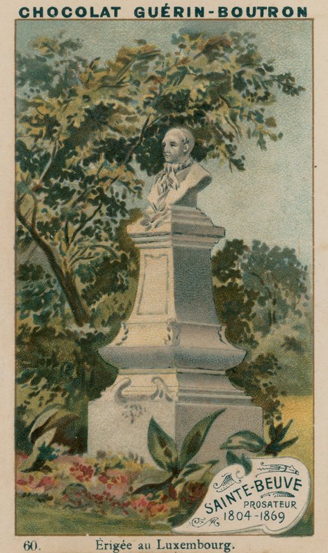 Sainte-Beuve ، معالج ، 1804-1869 ، Erigee au Luxembourg بواسطة المدرسة الفرنسية
