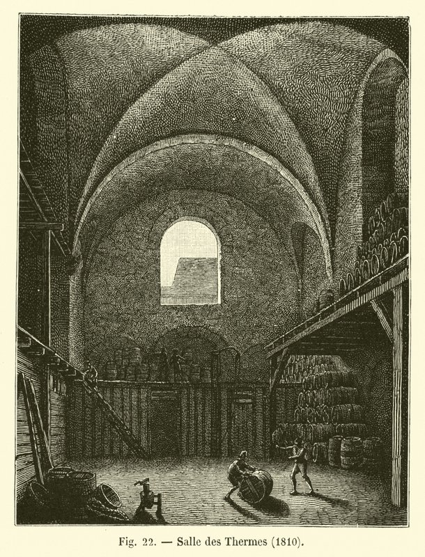 Salle des Thermes ، 1810 بواسطة المدرسة الفرنسية