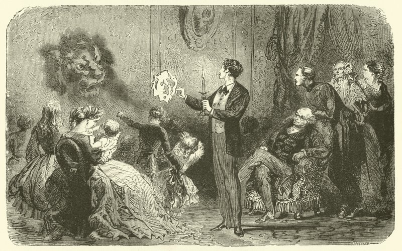 Shadow images (engraving) بواسطة المدرسة الفرنسية