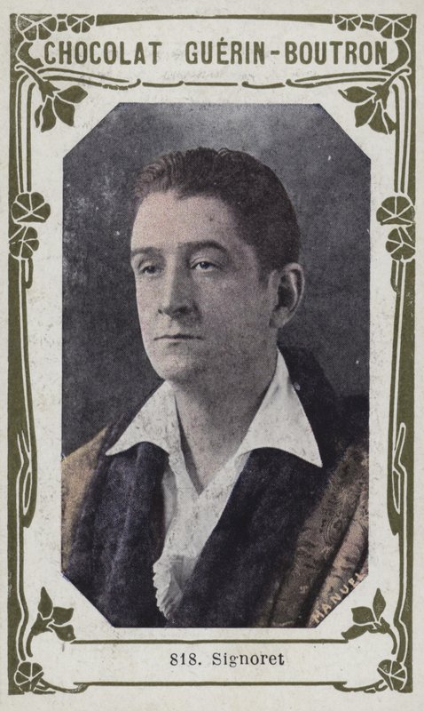 Signoret (صورة ملونة) بواسطة المدرسة الفرنسية