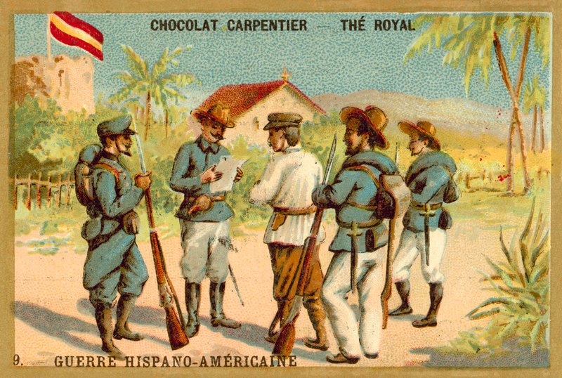 Spanish-American War بواسطة المدرسة الفرنسية