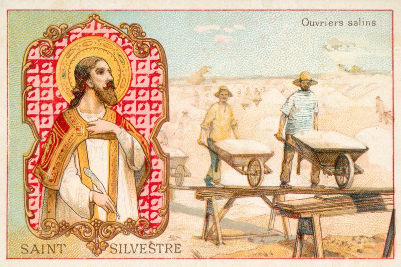 سانت سيلفستر (كروموليثو) بواسطة المدرسة الفرنسية