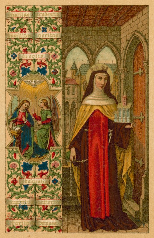Sta Johanna Valesiensis بواسطة المدرسة الفرنسية