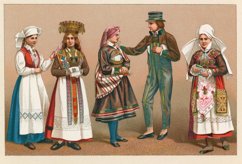 زي السويد والنرويج بواسطة المدرسة الفرنسية