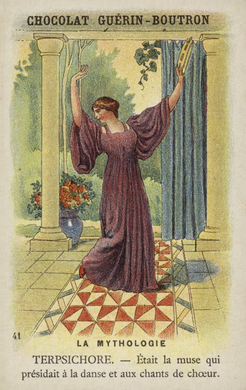 Terpsichore بواسطة المدرسة الفرنسية