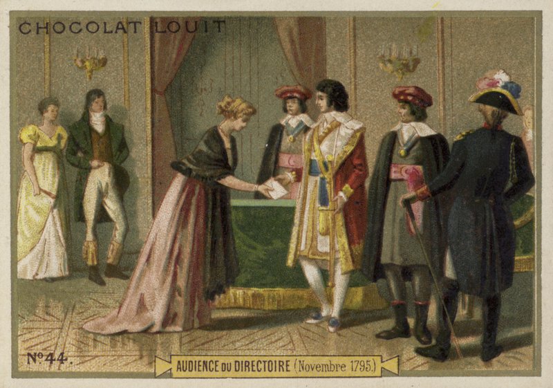 الدليل ، الثورة الفرنسية ، نوفمبر 1795 بواسطة المدرسة الفرنسية