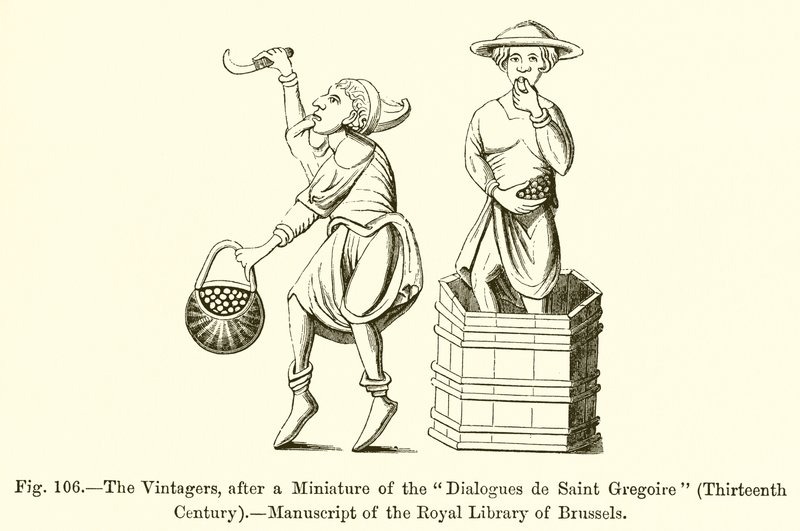 Vintagers ، بعد مصغرة من Dialogues de Saint Gregoire بواسطة المدرسة الفرنسية