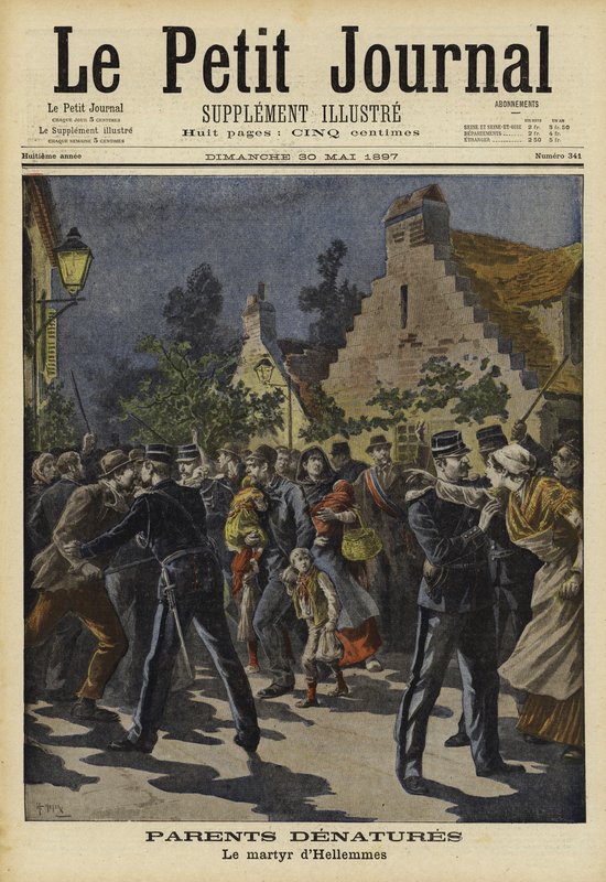 الآباء غير الطبيعيين ، Hellemmes ، فرنسا ، 1897 بواسطة المدرسة الفرنسية