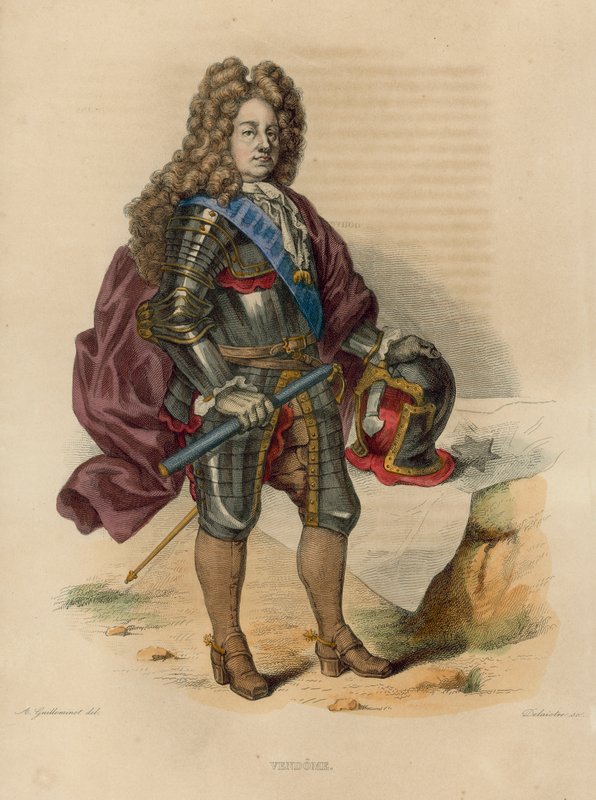 Vendome (coloured engraving) بواسطة المدرسة الفرنسية
