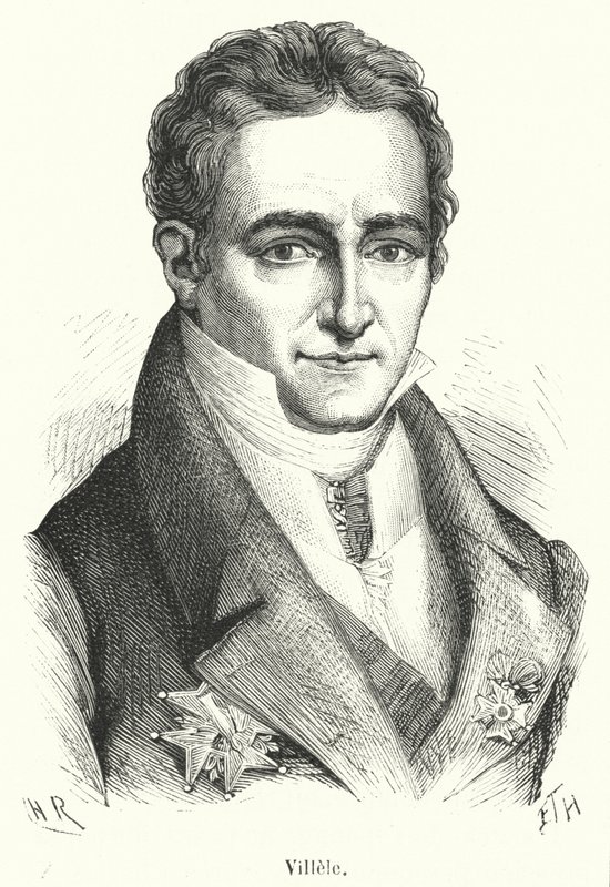 Villele (engraving) بواسطة المدرسة الفرنسية