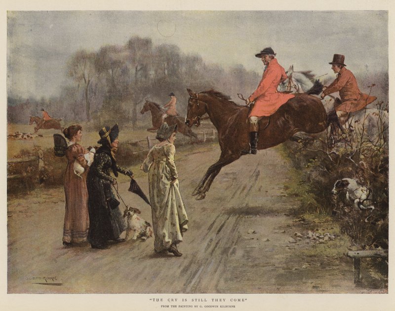 صرخة لا تزال تأتي (chromolitho) بواسطة جورج جودوين كيلبورن