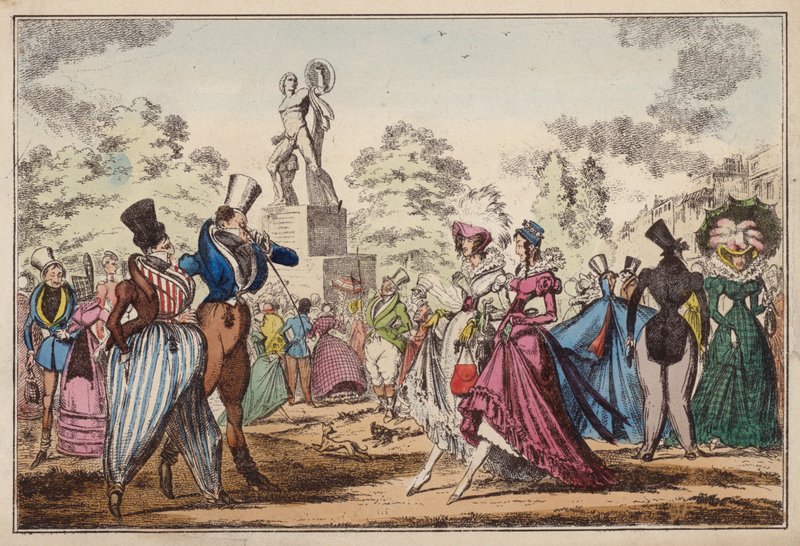 مسوخ 1822 (نقش ملون) بواسطة جورج (بعد) كروكشانك