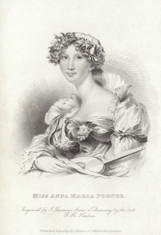 Anna Maria Porter, English poet and novelist بواسطة جورج هنري (بعد) هارلو