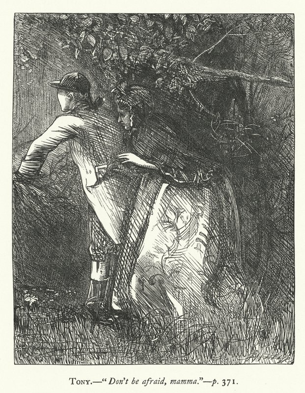 رسم توضيحي لـ She Stoops to Conquer (نقش) بواسطة جورج جون بينويل