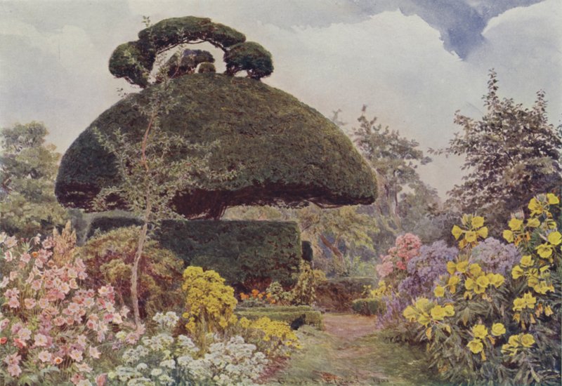 The Yew Arbor، Lyde بواسطة جورج صموئيل الجود