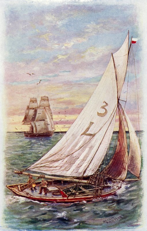 A pilot boat (colour litho) بواسطة جورج واشنطن لامبرت