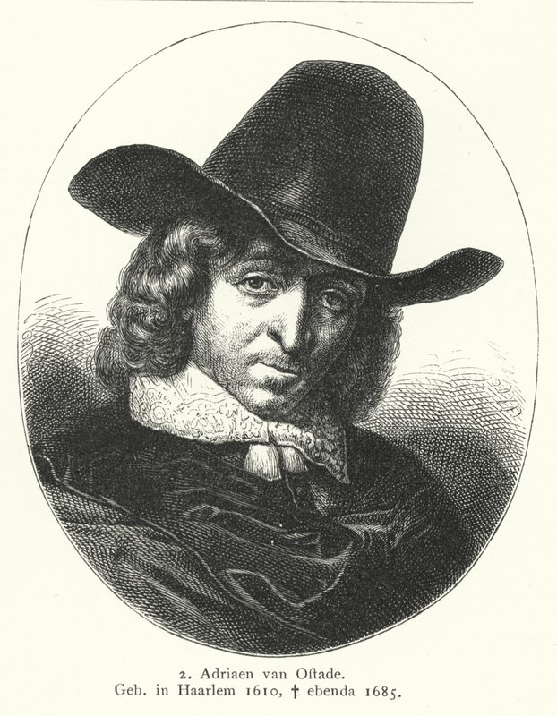 Adriaen van Ostade, painter of the Dutch Golden Age (engraving) بواسطة المدرسة الألمانية
