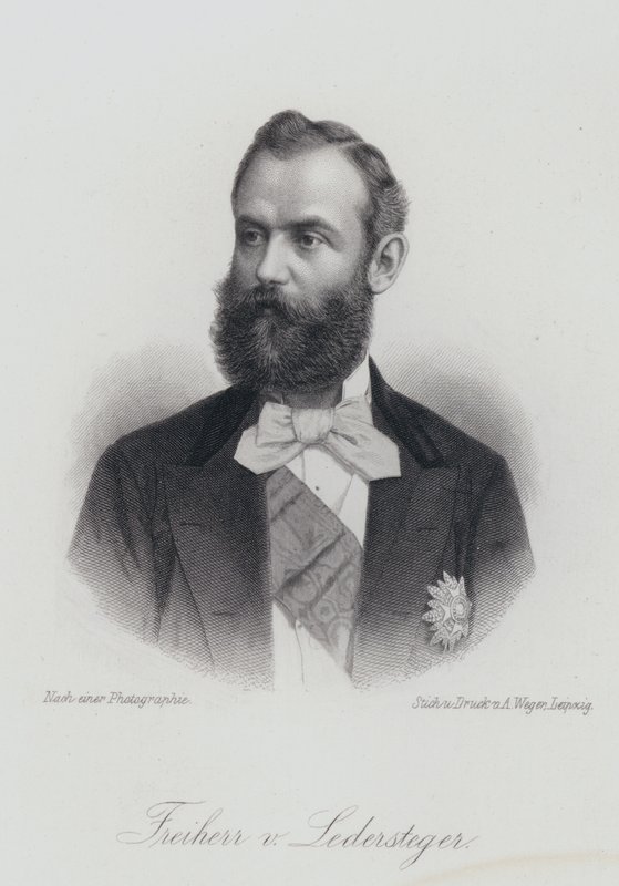 Alois Ledersteger ، كاتب نمساوي (نقش) بواسطة المدرسة الألمانية