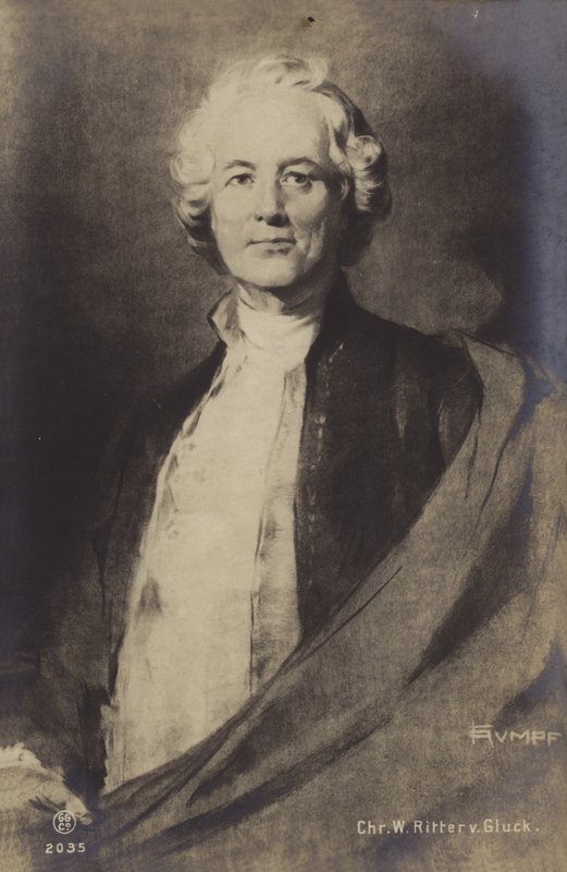 كريستوف ويليبالد غلوك ، مؤلف الأوبرا الألمانية في الفترة الكلاسيكية المبكرة (1714-1787). بواسطة المدرسة الألمانية