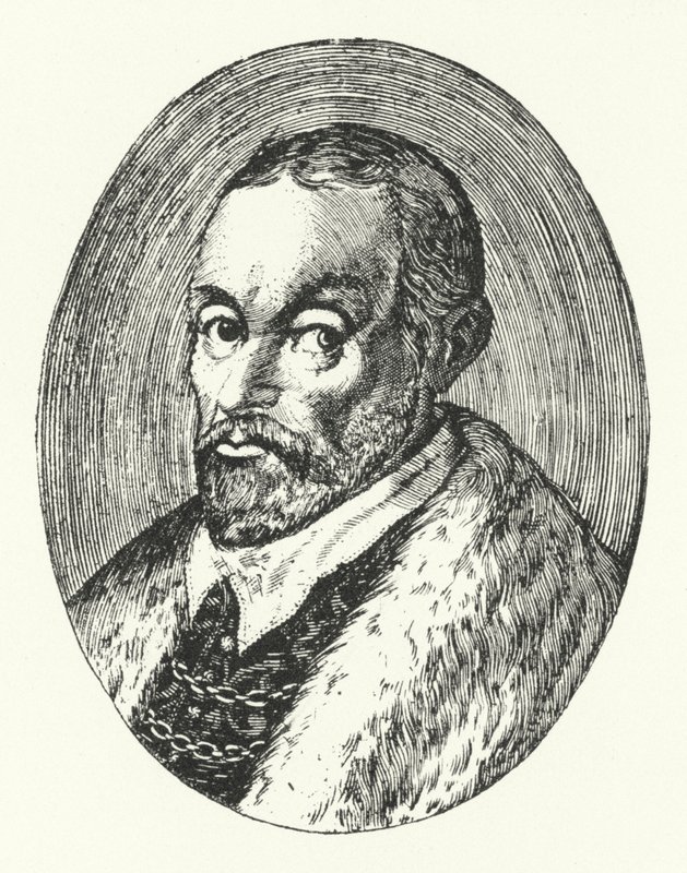 Giovanni Guarini, Italian poet (engraving) بواسطة المدرسة الألمانية