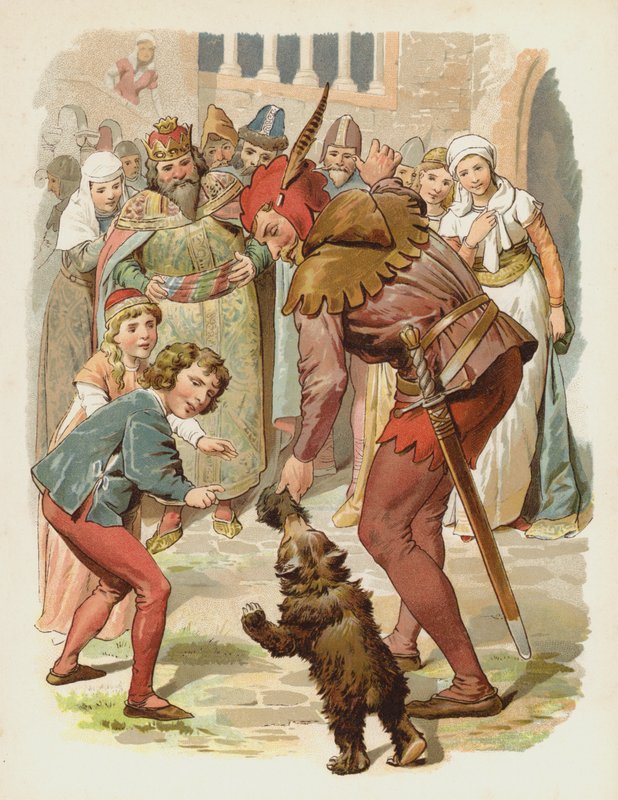 رسم توضيحي لـ Till Eulenspiegel بواسطة المدرسة الألمانية