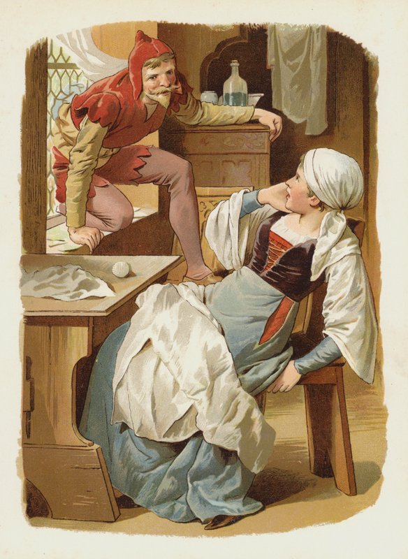 رسم توضيحي لـ Till Eulenspiegel بواسطة المدرسة الألمانية