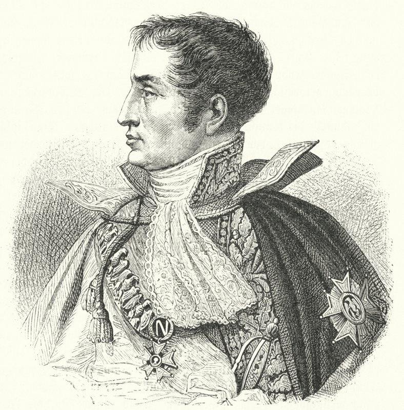 Joseph Bonaparte, King of Spain as Joseph I (engraving) بواسطة المدرسة الألمانية