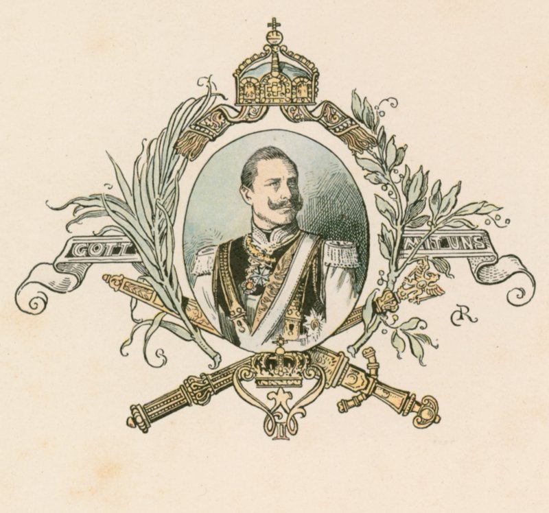 القيصر فيلهلم الثاني ، الإمبراطور الألماني وملك بروسيا (1859-1941) بواسطة المدرسة الألمانية