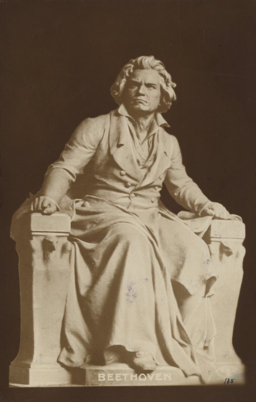 لودفيغ فان بيتهوفن ، ملحن وعازف بيانو ألماني (1770-1827) بواسطة المدرسة الألمانية