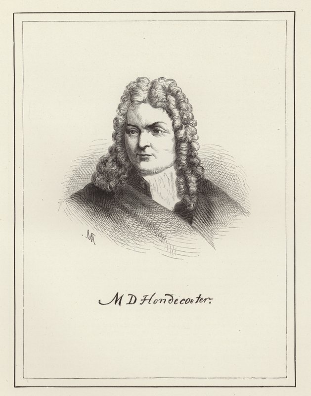 Melchior dHondecoeter بواسطة المدرسة الألمانية