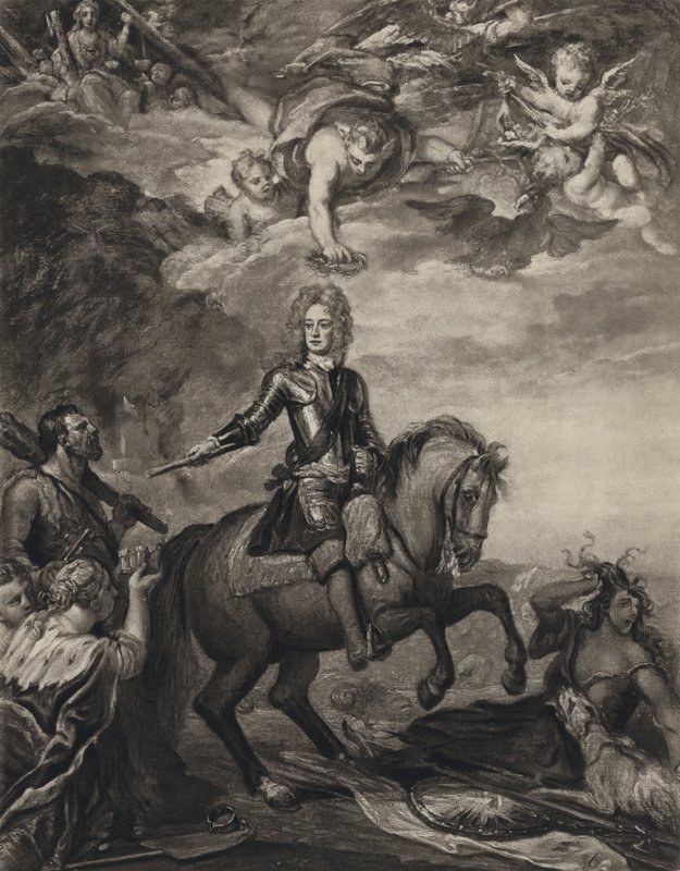 جون تشرشل دوق مارلبورو (ليتو) بواسطة Godfrey (بعد) Kneller