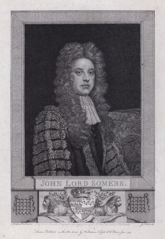 جون سومرز بواسطة Godfrey (بعد) Kneller