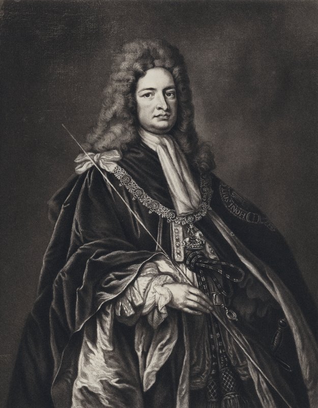 روبرت هارلي ، إيرل أكسفورد (ليثو) بواسطة Godfrey (بعد) Kneller