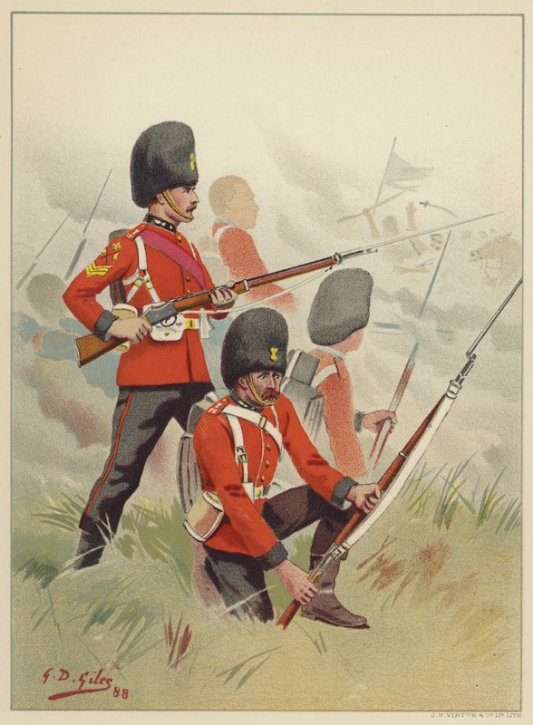 87th Princess Victorias (Royal Irish Fusiliers) بواسطة جودفري دوجلاس جايلز