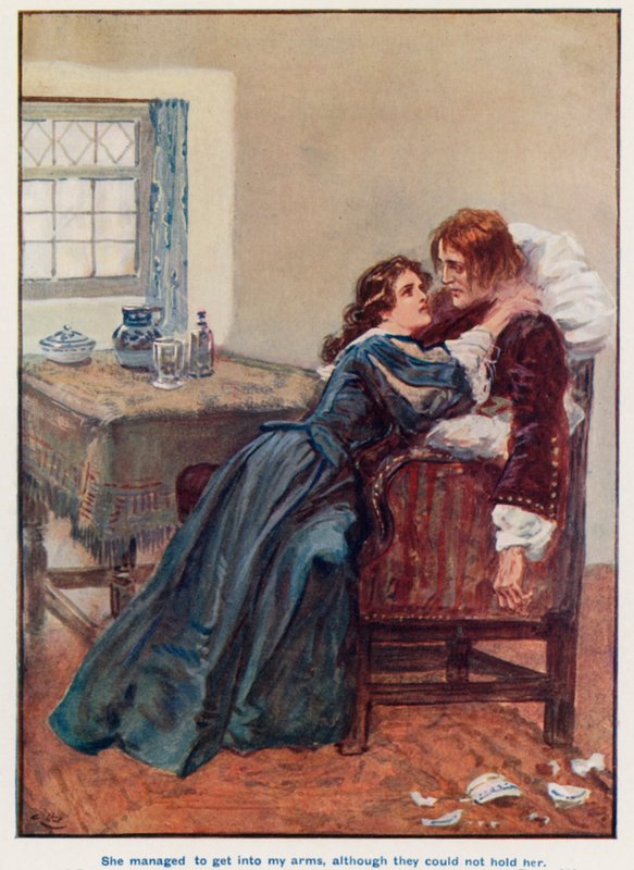 رسم توضيحي لـ Lorna Doone بواسطة جوردون فريدريك براون
