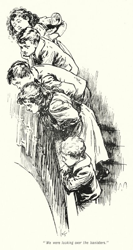 رسم توضيحي لقصة الباحثين عن الكنز بواسطة E Nesbit (litho) بواسطة جوردون فريدريك براون