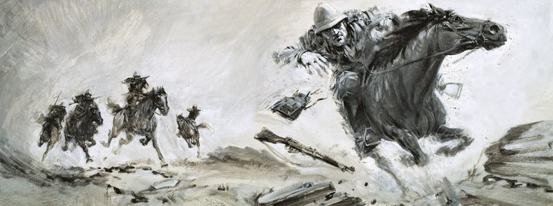 ألقى الكولونيل ماينرتزهاجن حقيبته على مرأى ومسمع من العدو بواسطة جراهام كوتون